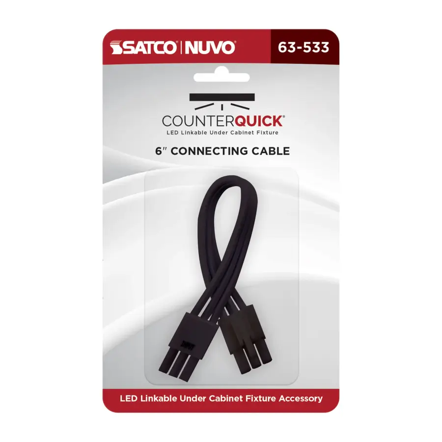 CounterQUICK 6-Inch Link Cable - Black - Image 2