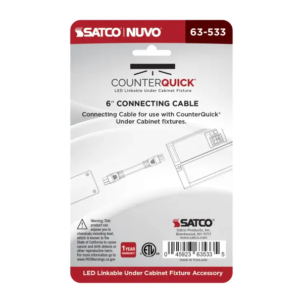 CounterQUICK 6-Inch Link Cable - Black - Image 3