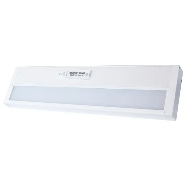 Transform your workspace with this 14-inch smart LED under cabinet light featuring RGB color changing, tunable white (2700K-6500K), and Wi-Fi control via the Starfish app. Easy installation with voice control compatibility.