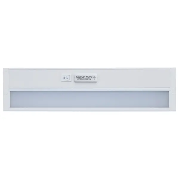 Transform your workspace with this 14-inch smart LED under cabinet light featuring RGB color changing, tunable white (2700K-6500K), and Wi-Fi control via the Starfish app. Easy installation with voice control compatibility. - alternate view
