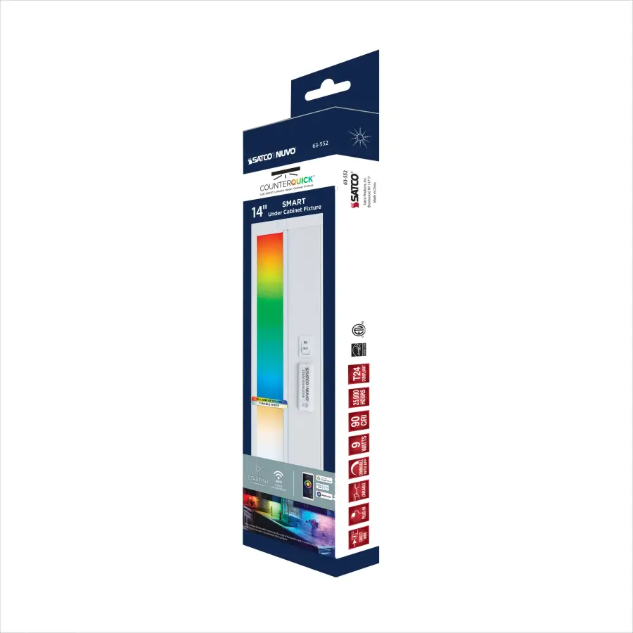 14" Starfish Smart RGB Under Cabinet Light - Image 24