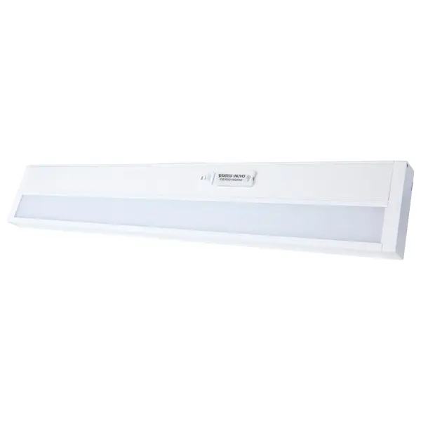 This 22-inch smart under cabinet fixture combines RGB color-changing capabilities with tunable white light (2700K-6500K) for ultimate versatility. Wi-Fi enabled Starfish app control offers dimming, scheduling, and voice commands.