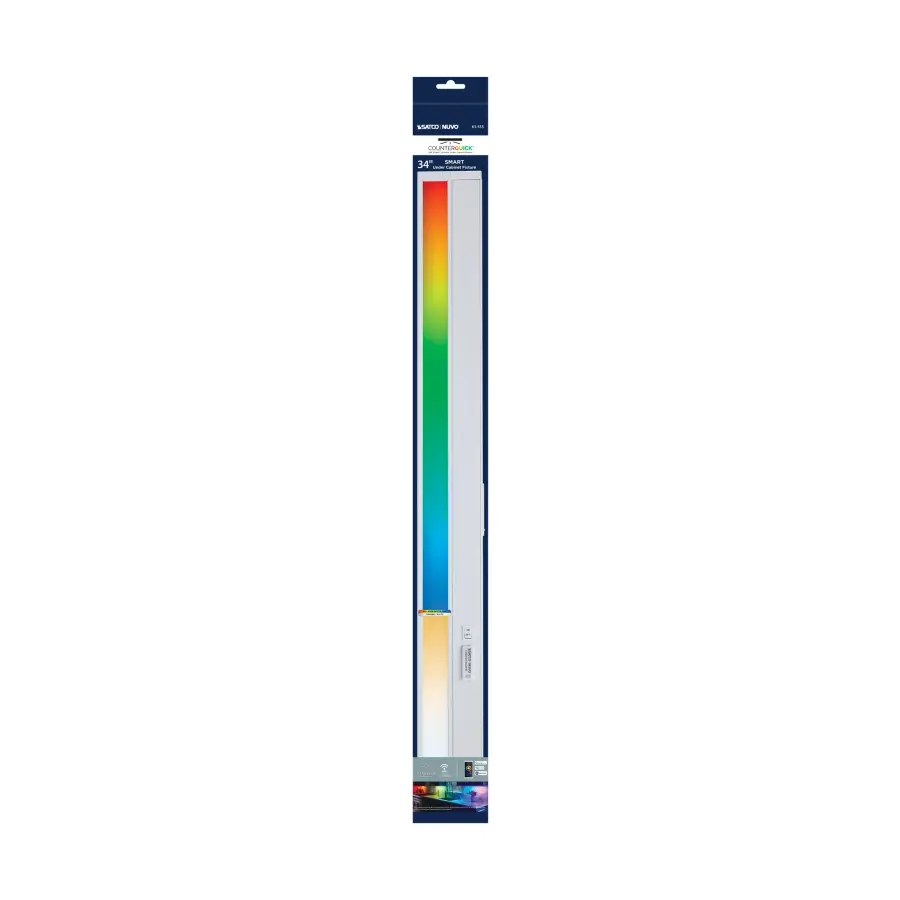 34" LED Smart Under Cabinet Light - RGB & Tunable White - Image 20