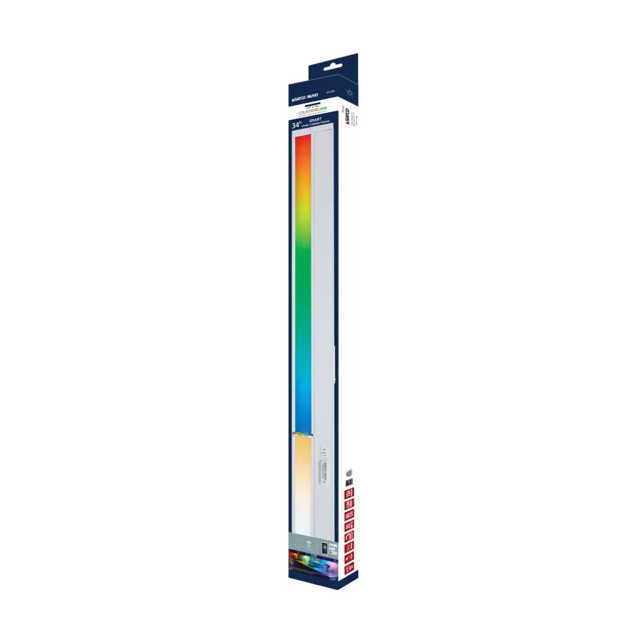 34" LED Smart Under Cabinet Light - RGB & Tunable White - Image 23