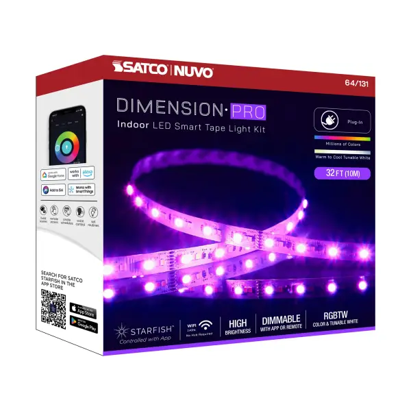 Dimension Pro RGB + Tunable White Smart Tape Light - 32 ft - Image 16