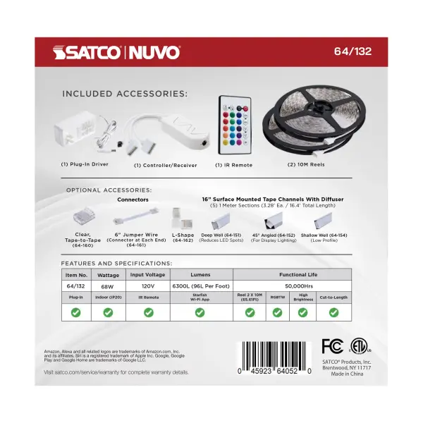 Dimension Pro RGB + Tunable White Smart Tape Light - 64 ft - Image 12