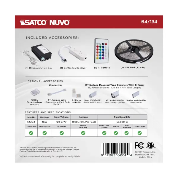 Dimension Pro RGB + Tunable White Smart Tape Light - 32 ft - Image 12