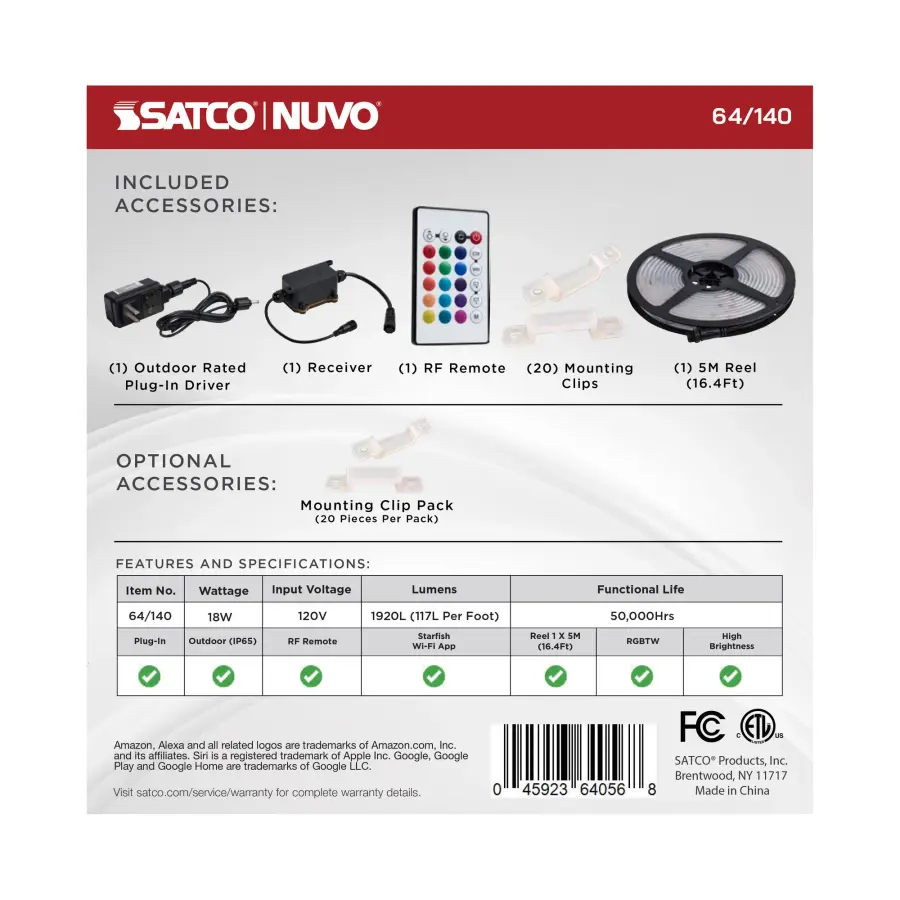 Dimension Pro RGB + Tunable White Smart Tape Light - 16 ft - Image 12
