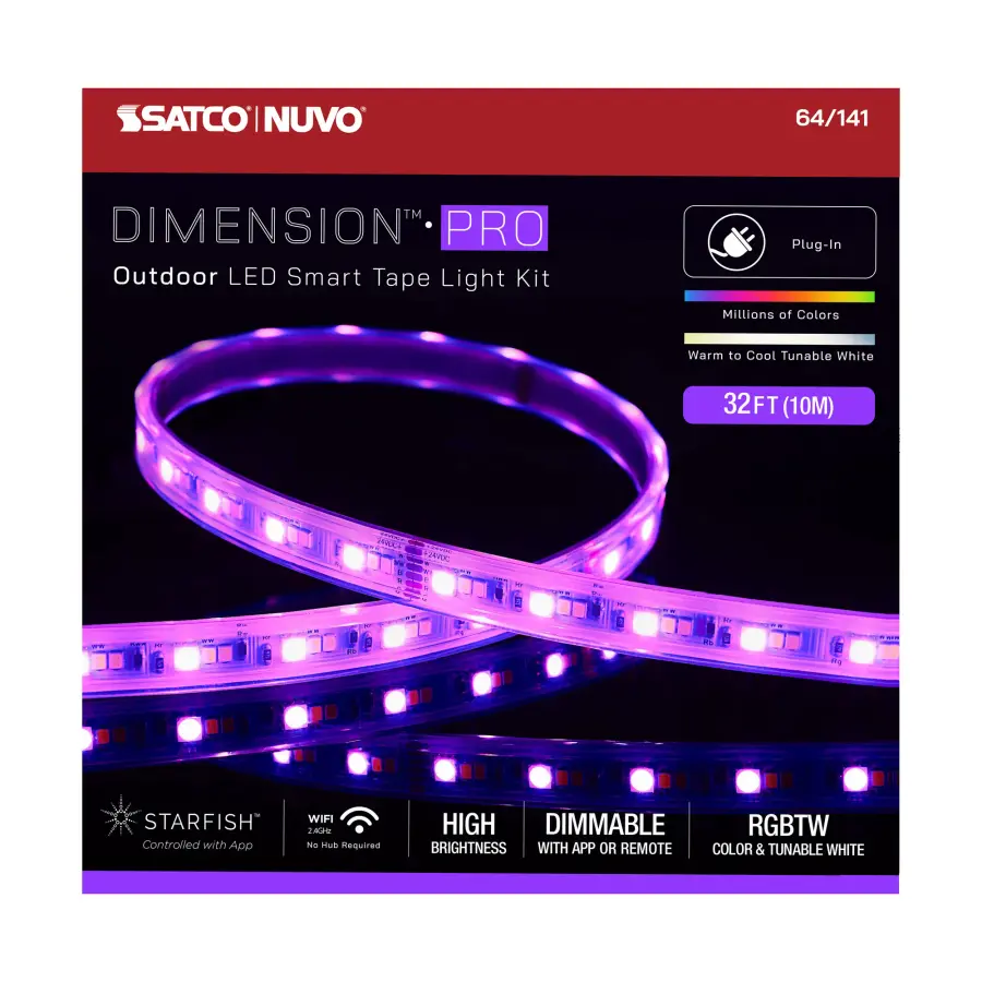 Dimension Pro RGB + Tunable White LED Tape Light - 32 ft - Image 11