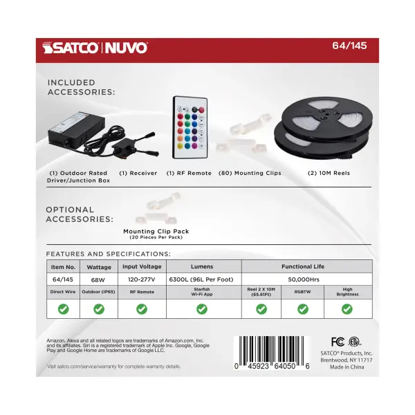 Dimension Pro RGB + Tunable White Tape Light - 64 ft - Image 11