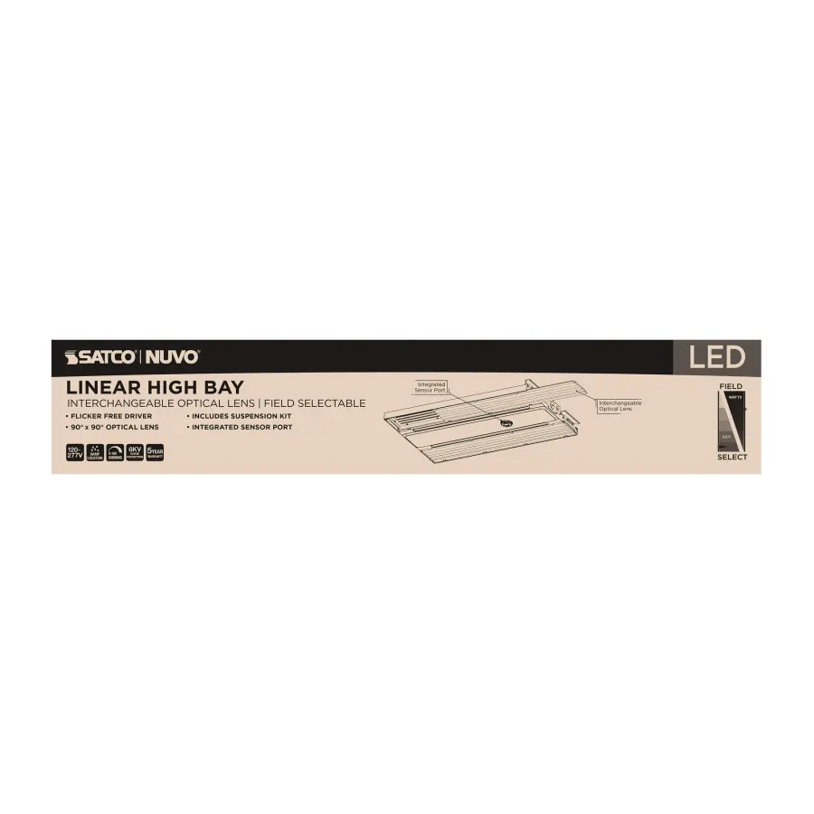 LED Linear High-Bay with Interchangeable Lens - Image 14