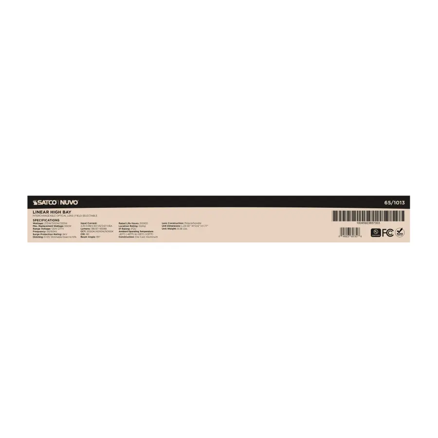 LED Linear High-Bay 275W-320W Selectable - Image 15