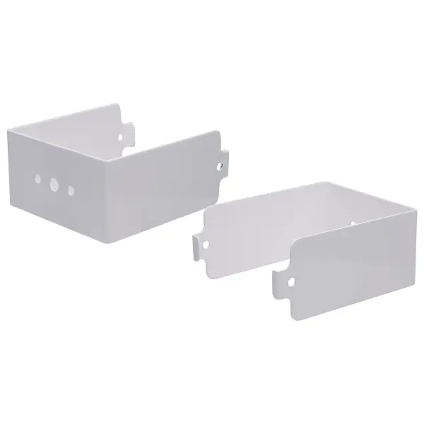 Professional-grade surface mount kit designed specifically for adjustable LED high bay fixtures. Provides secure ceiling attachment for commercial and industrial lighting installations.