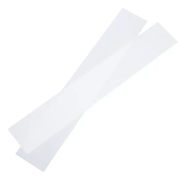 Replacement optic lenses designed for 2-foot linear high bay fixtures, providing 110° x 110° beam spread for optimal light distribution in commercial and industrial spaces. Sold as a set of two.