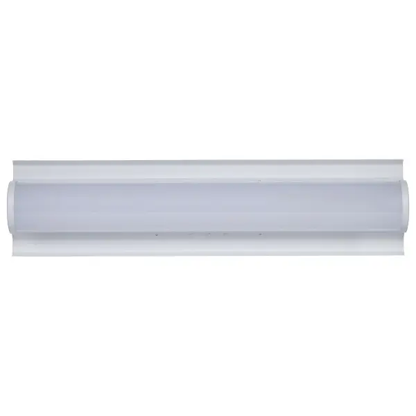This versatile LED retrofit kit transforms outdated fluorescent fixtures into efficient, modern lighting. Field-selectable CCT and wattage options provide installation flexibility, while the frosted lens ensures uniform light distribution. - alternate view