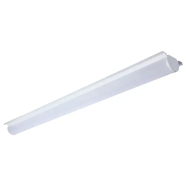 This versatile 4-foot LED retrofit strip transforms outdated fluorescent fixtures into efficient, modern lighting. Field-selectable wattage and color temperature provide installation flexibility, while DLC Premium certification supports rebate eligibility.