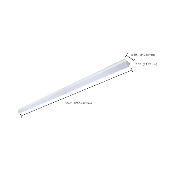 8-Foot LED Retrofit Strip Light - Selectable CCT & Wattage - Image 11