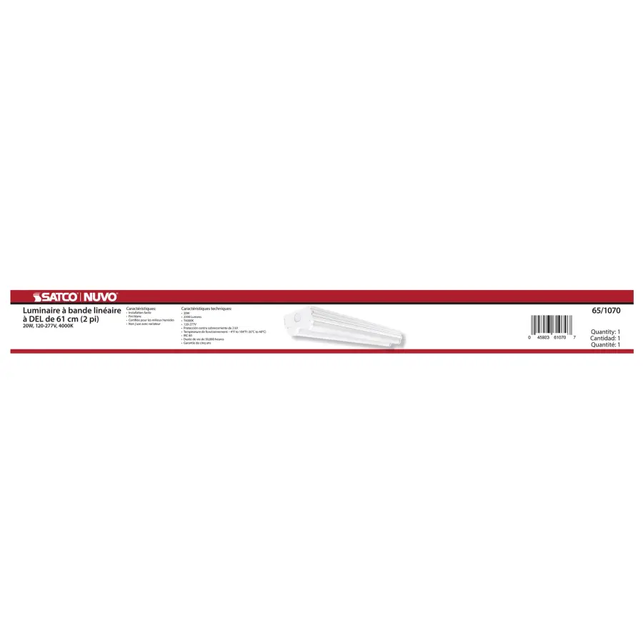 2-Foot LED Double Strip Light - 2200 Lumens - Image 14