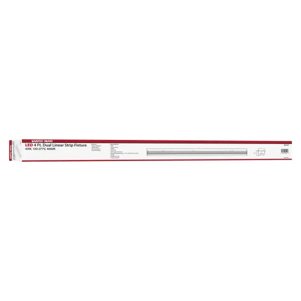 4-Foot LED Double Strip Light Fixture - 4750 Lumens - Image 16