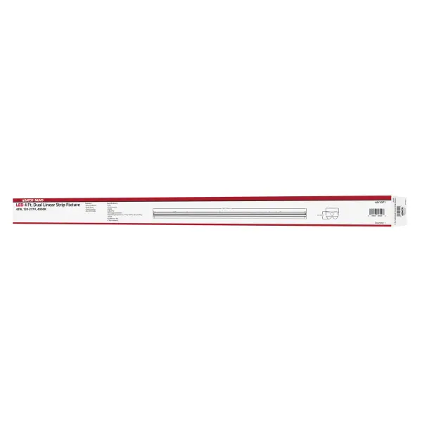 4-Foot LED Double Strip Light Fixture - 4750 Lumens - Image 17