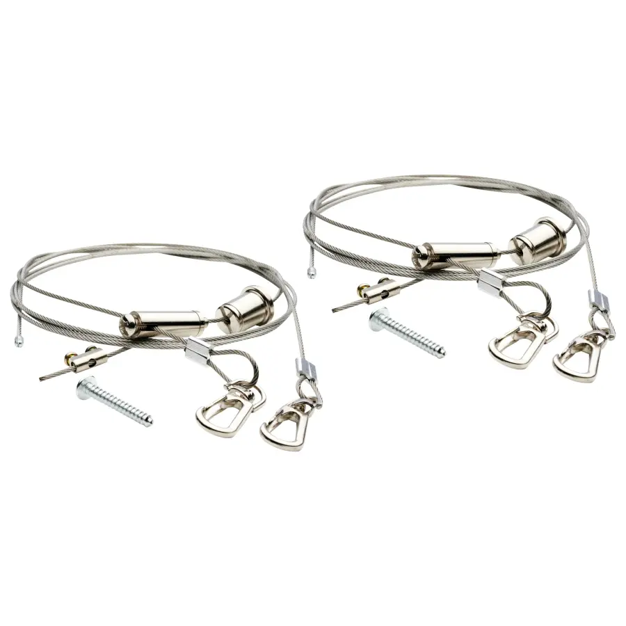 Suspension Kit for Strip Light Fixtures - 5 Foot