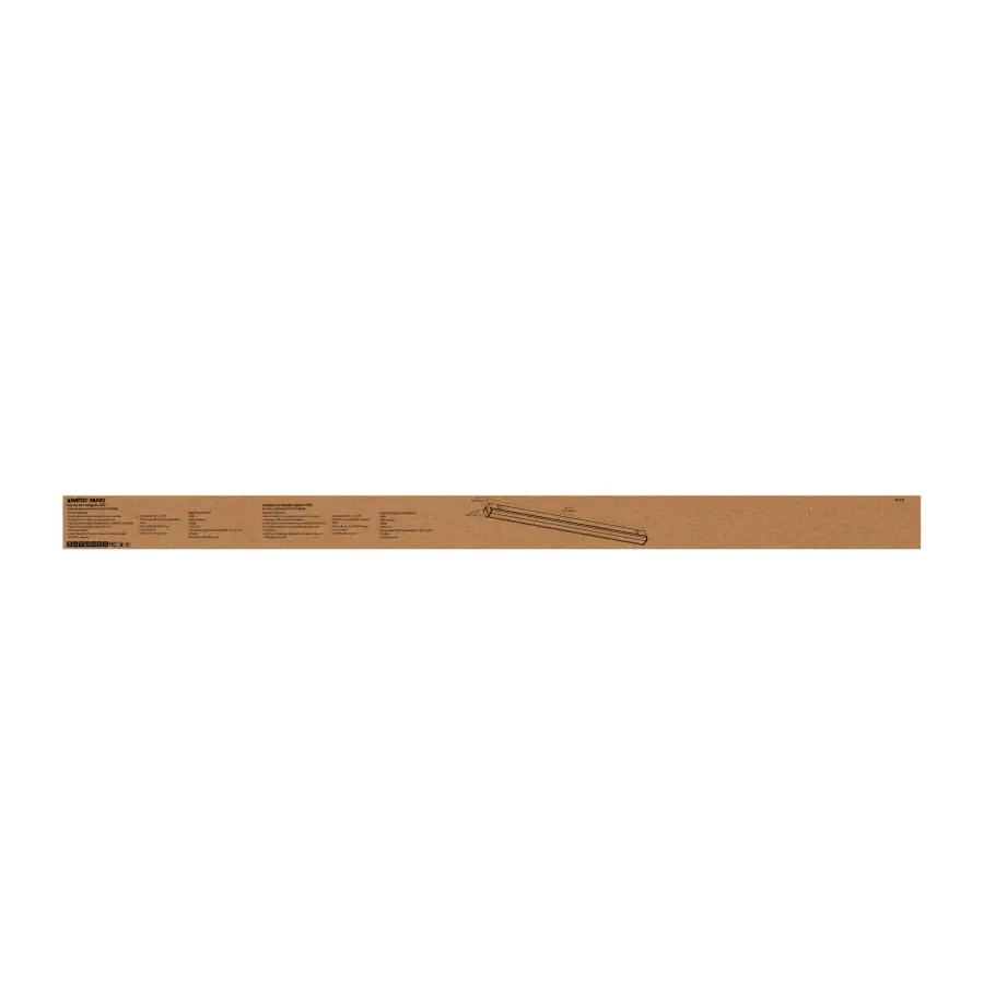 NUVO 4-Foot LED Slim Strip Light - 38W 5000K - Image 7
