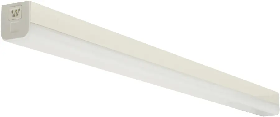 LED 4ft Slim Strip Light - 38W 4000K White - Image 1