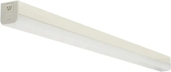 LED 4 ft. Slim Strip Light - 38W - 5000K - White Finish - Image 1