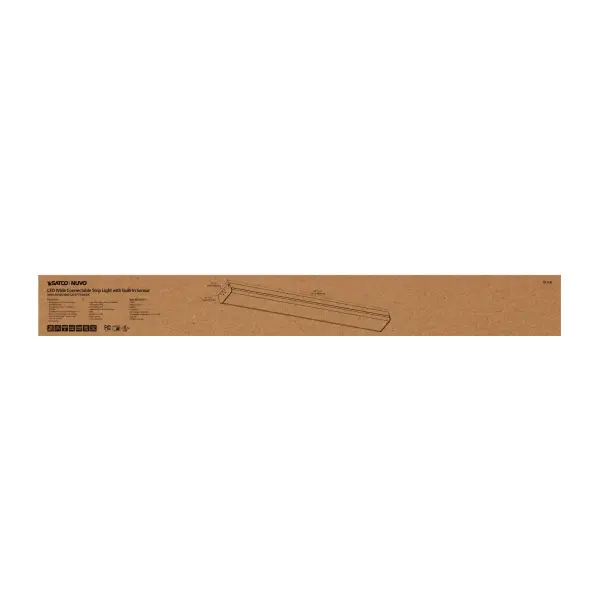 LED 4 ft. Wide Strip Light with Sensor - 40W - 4000K - Image 3