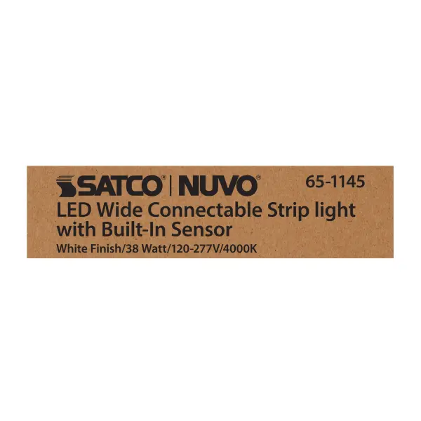 LED 4 ft. Wide Strip Light with Sensor - 40W - 4000K - Image 6
