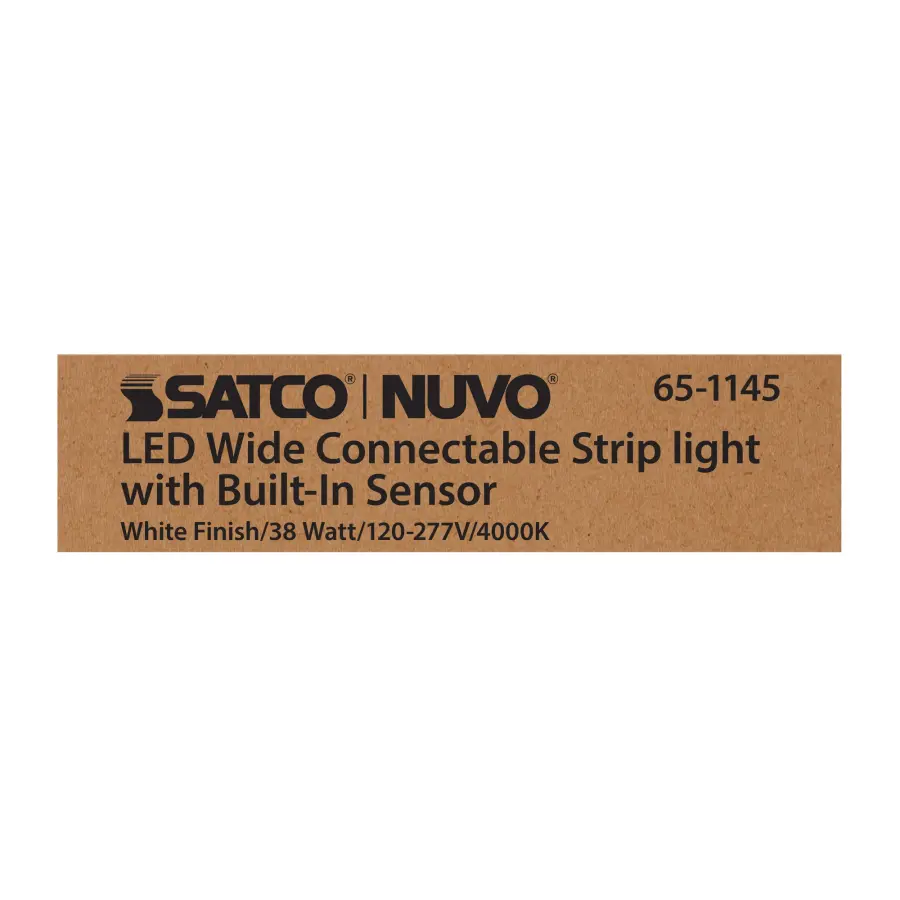 LED 4 ft. Wide Strip Light with Sensor - 40W - 4000K - Image 6