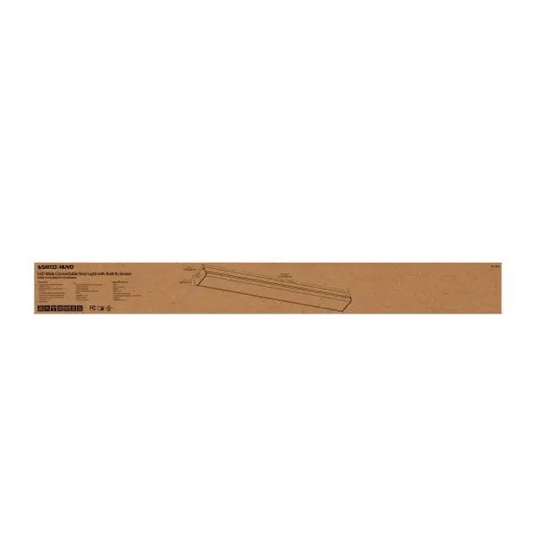 LED 4 ft. Wide Strip Light with Sensor - 40W - 5000K - Image 3