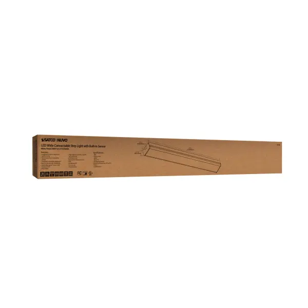 LED 4 ft. Wide Strip Light with Sensor - 40W - 5000K - Image 9