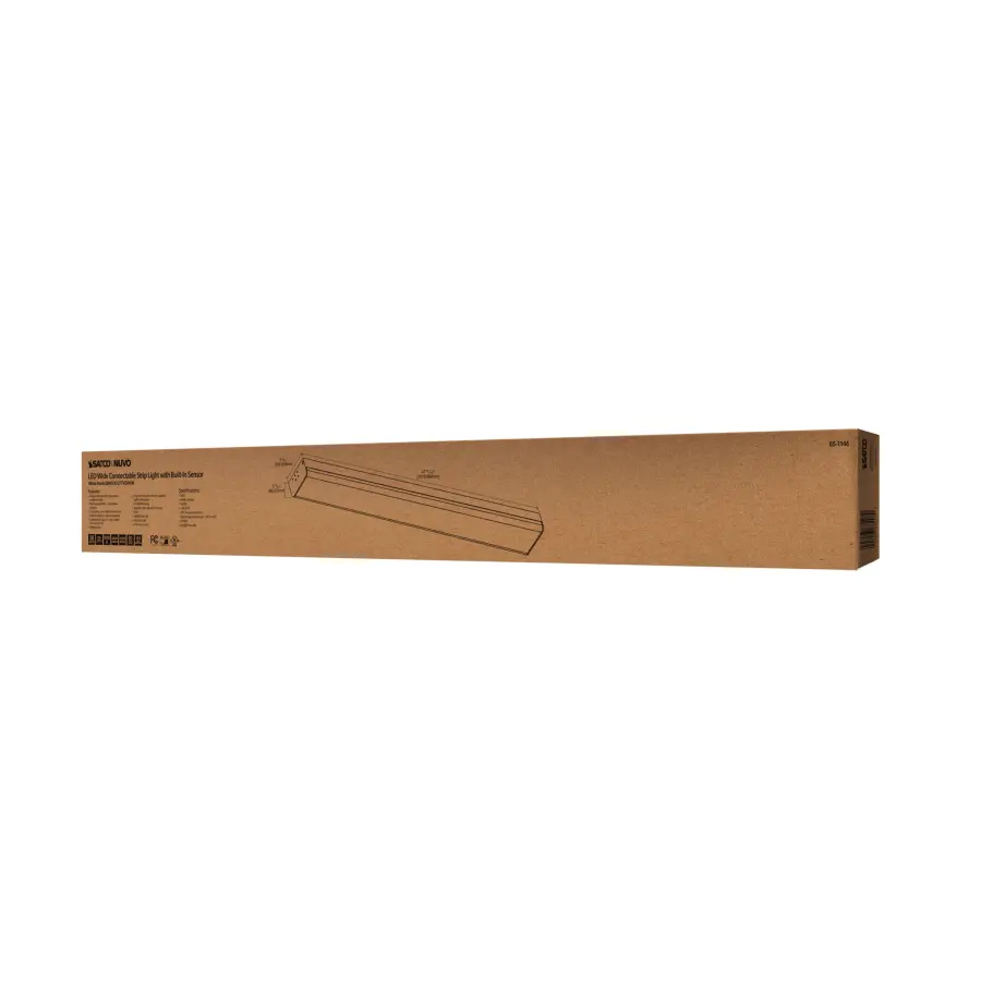 LED 4 ft. Wide Strip Light with Sensor - 40W - 5000K - Image 10