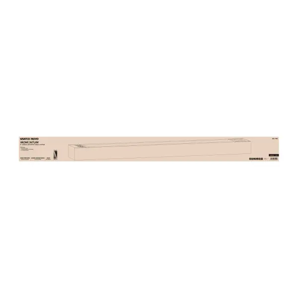 Momentum 4-Foot LED Linear Strip Light - White - Image 1