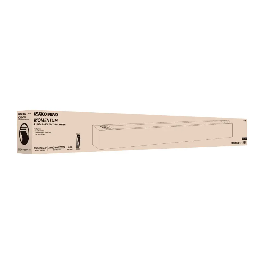 Momentum 4-Foot LED Linear Strip Light - White - Image 6