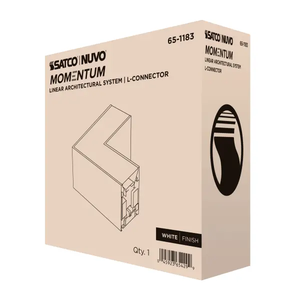 Momentum LED Linear L-Connector - White - Image 5