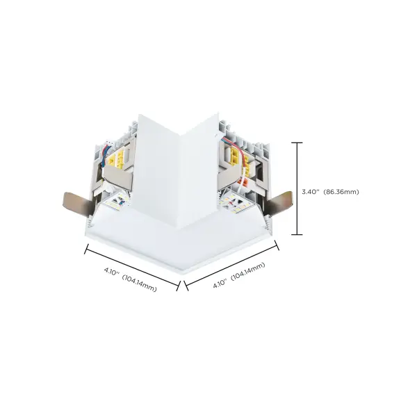Momentum LED Linear L-Connector - White - Image 8