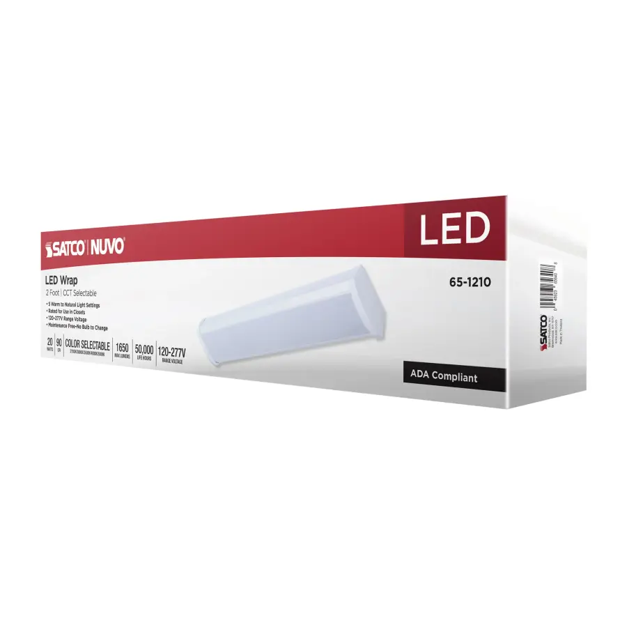 LED 2-Foot Wrap Light - 20W CCT Selectable - Image 13