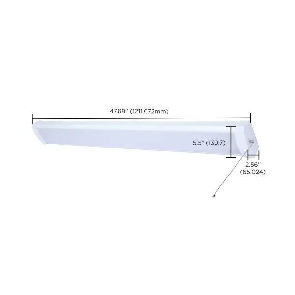 LED 4-Foot Wrap Light with Pull Chain - White - Image 14