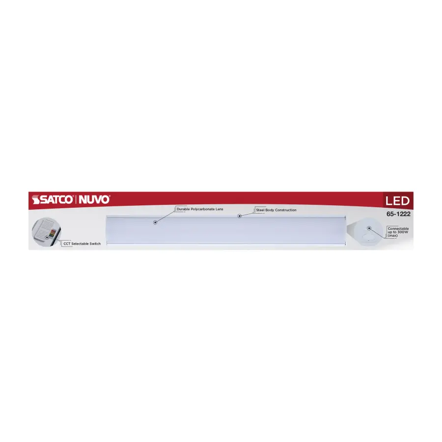 LED 1-Foot Connectable Strip Light - White - Image 8