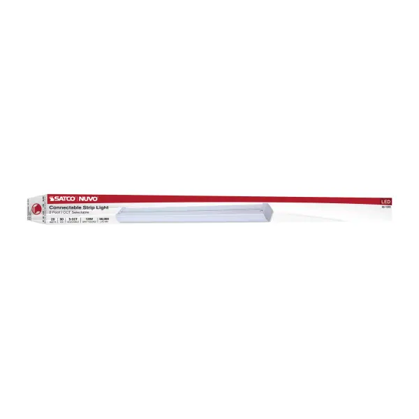 LED 2-Foot Connectable Strip Light - White - Image 11