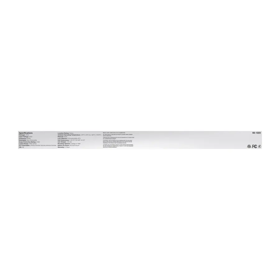 LED 2-Foot Connectable Strip Light - White - Image 10