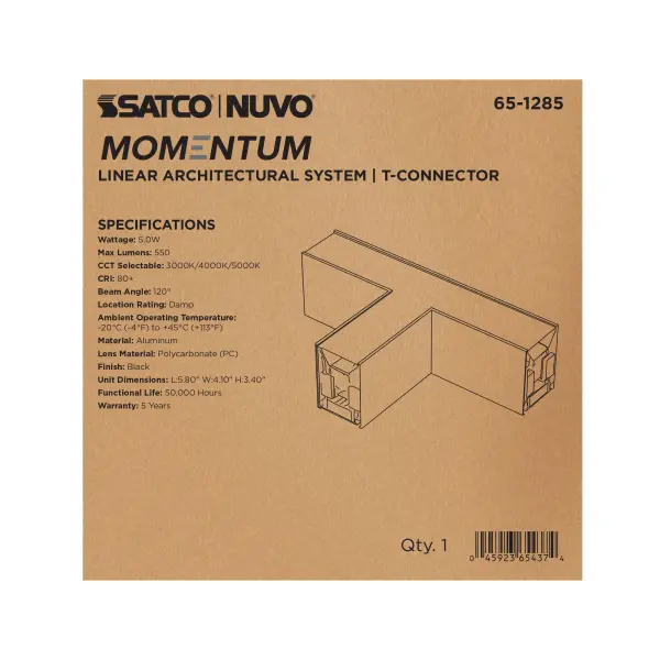Momentum T-Connector for LED Linear System - Image 4