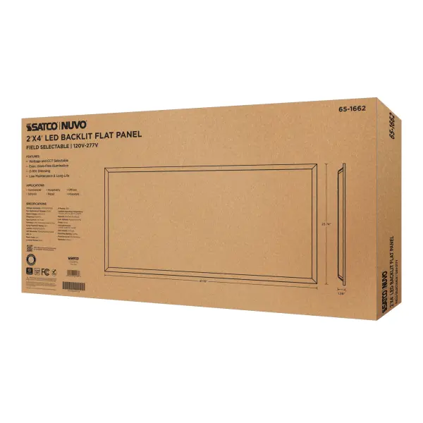 2x4 LED Backlit Panel - Wattage & Color Selectable - Image 11