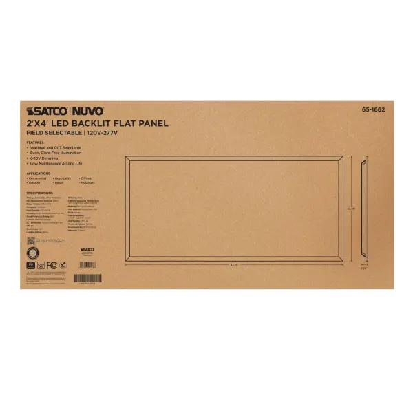 2x4 LED Backlit Panel - Wattage & Color Selectable - Image 6