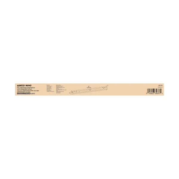 4 ft. LED Linear Strip Light with Microwave Sensor - Image 4