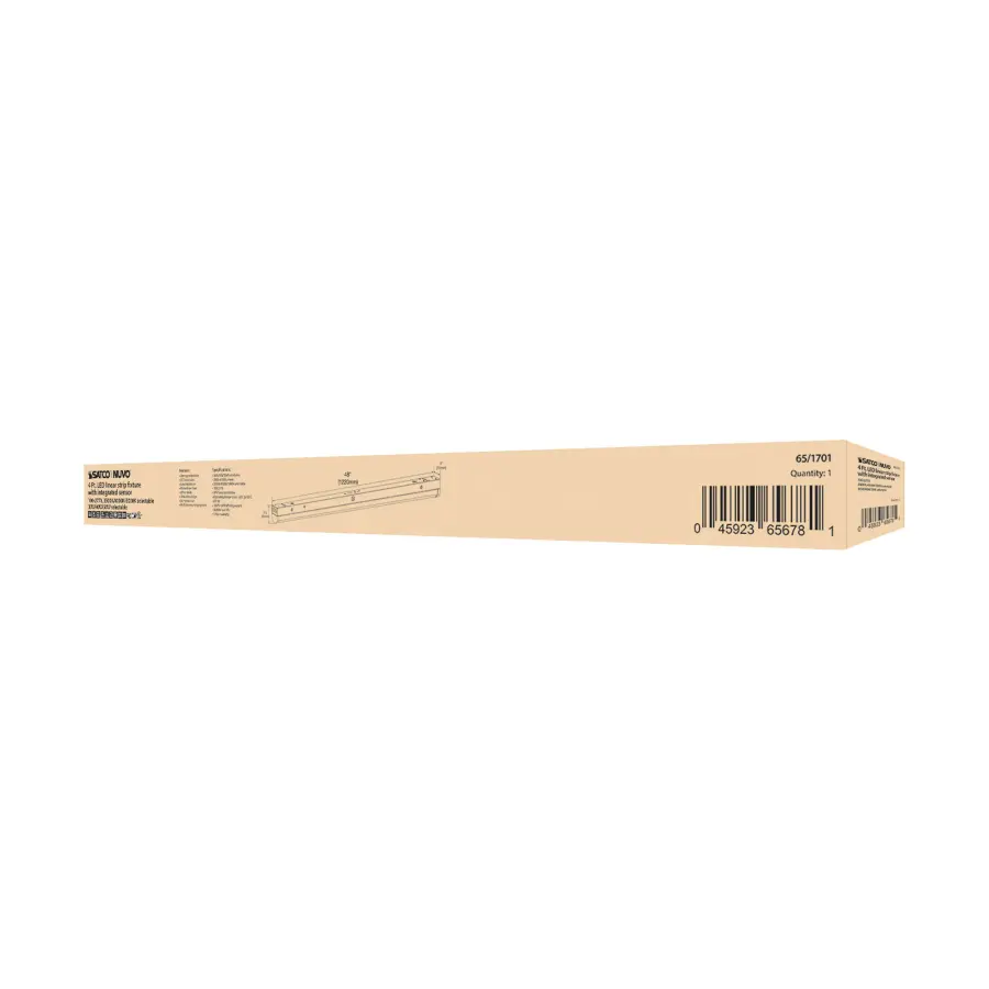 4 ft. LED Linear Strip Light with Microwave Sensor - Image 8
