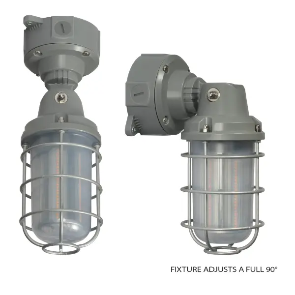 LED Adjustable Vapor Tight Fixture - 20W - Image 1