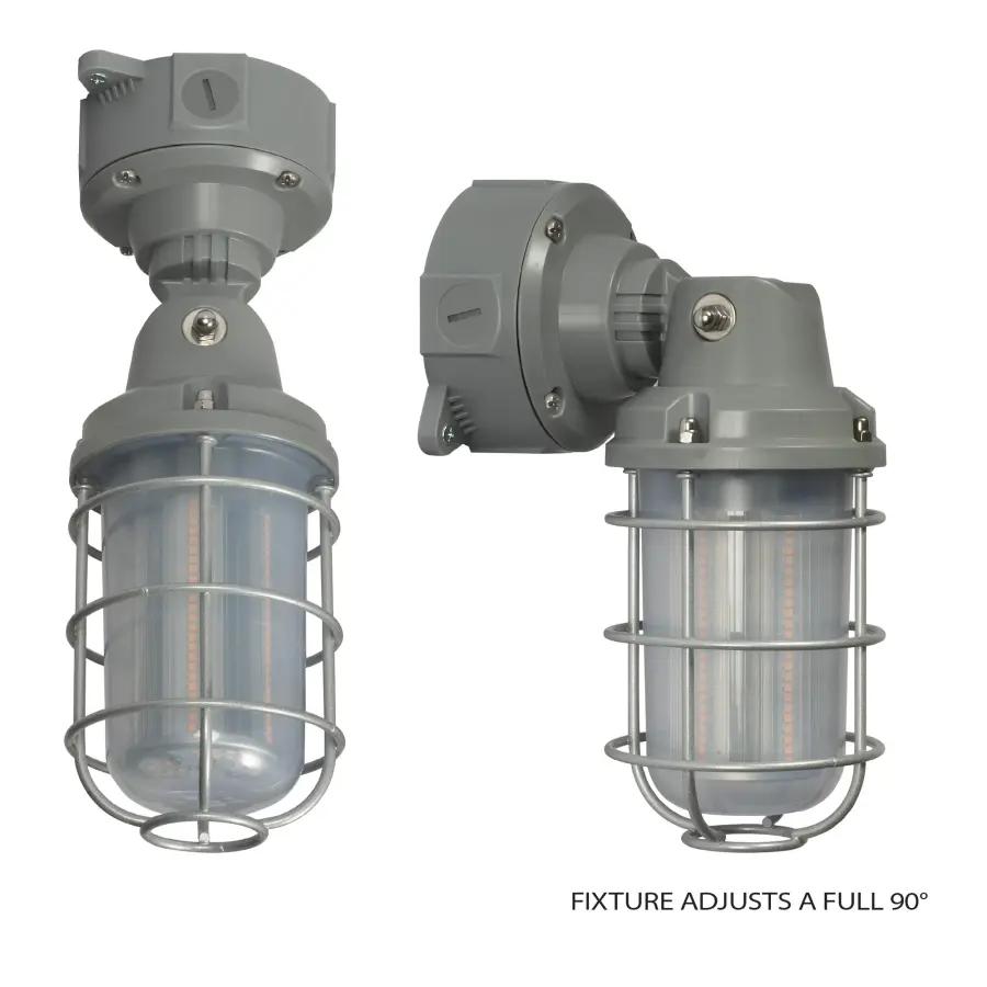 LED Adjustable Vapor Tight Fixture - 20W - Image 1